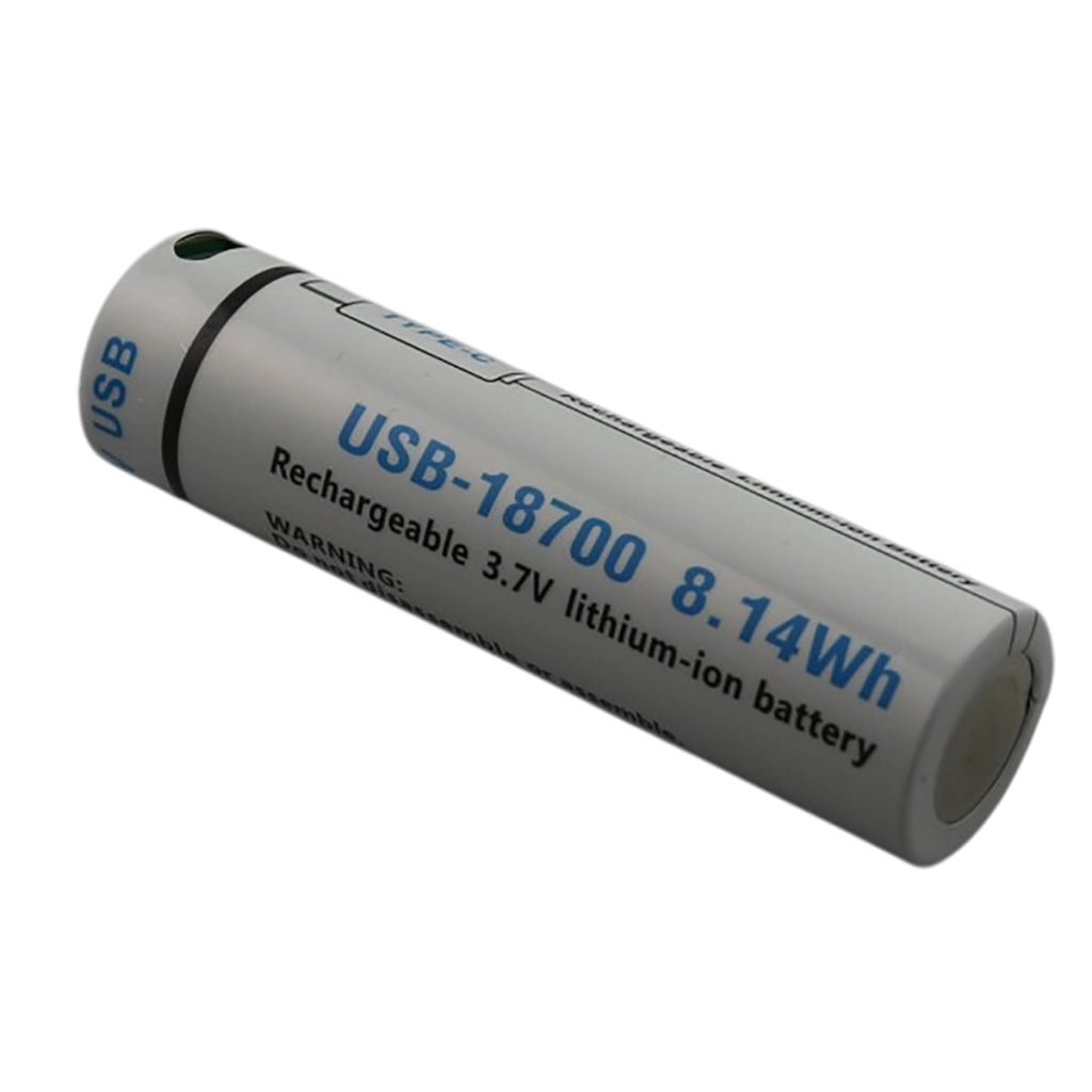 18650 Batteria agli ioni di litio compatibile da 3,7V 2200mAh con porta ricaricabile USB-C  Avizar
