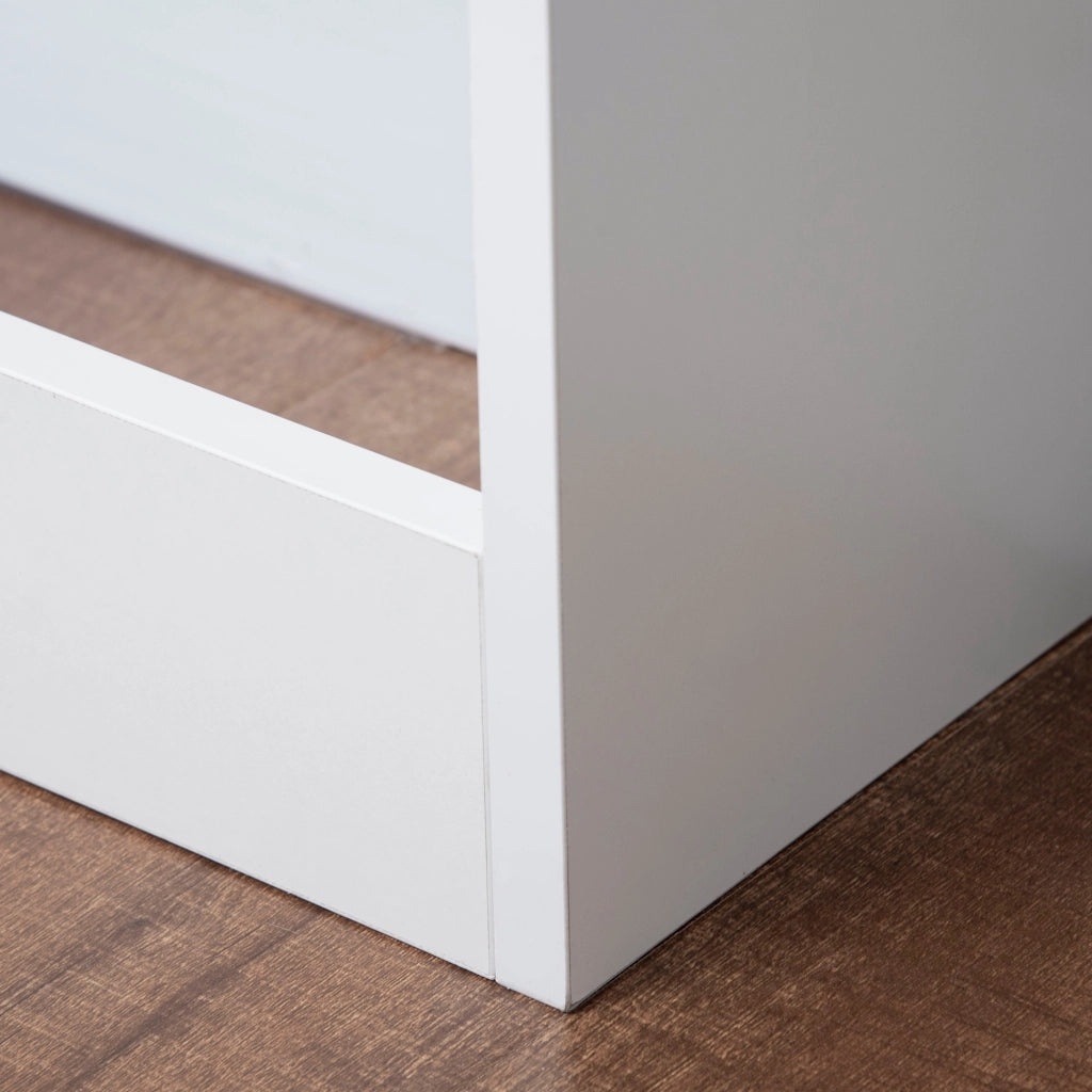 Copritermosifone Verticale MDF ¨C Xylo ¨C Bianco 90x84x18 cm Design Moderno