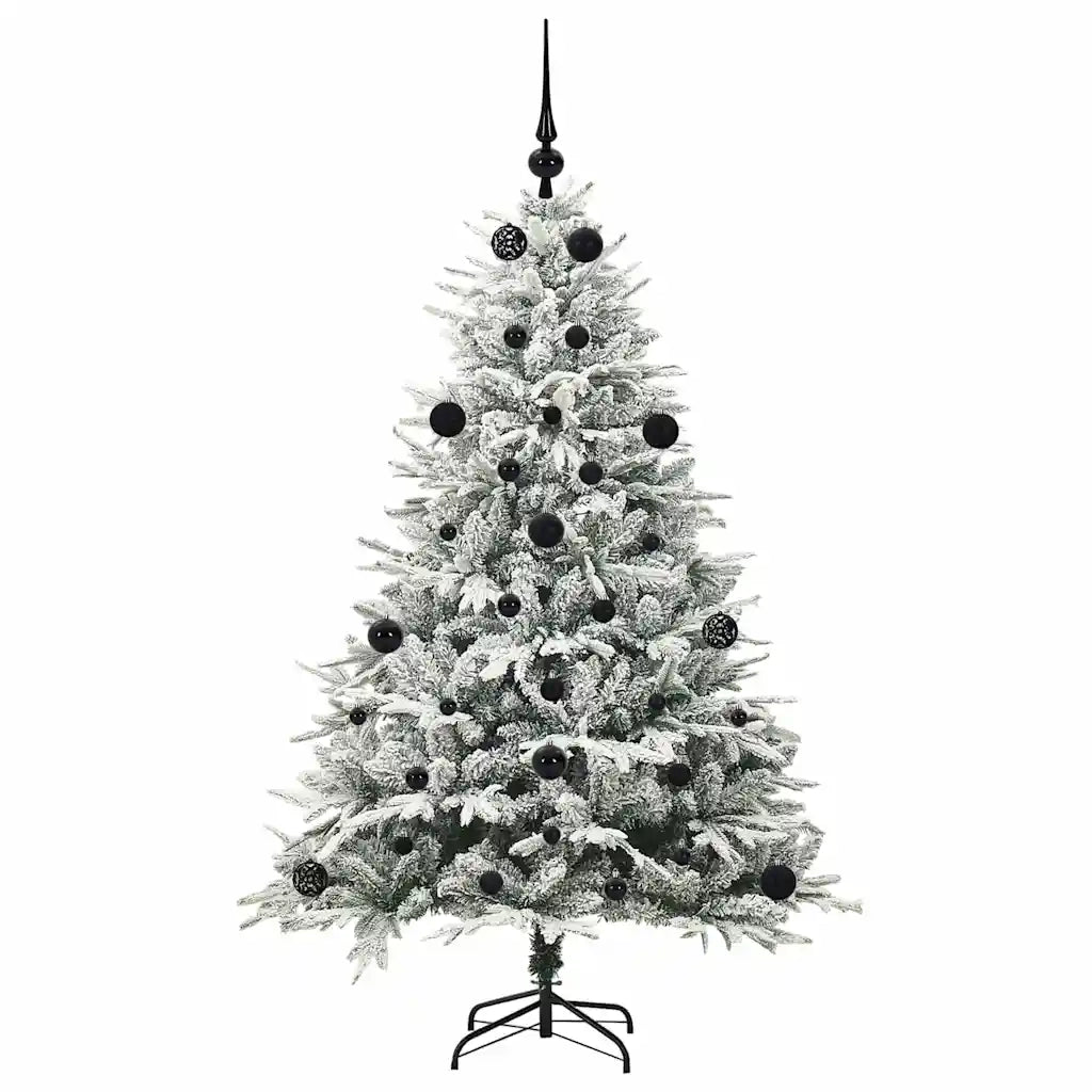 Albero di Natale Artificiale Pre-illuminato con Set di Palline 3395385