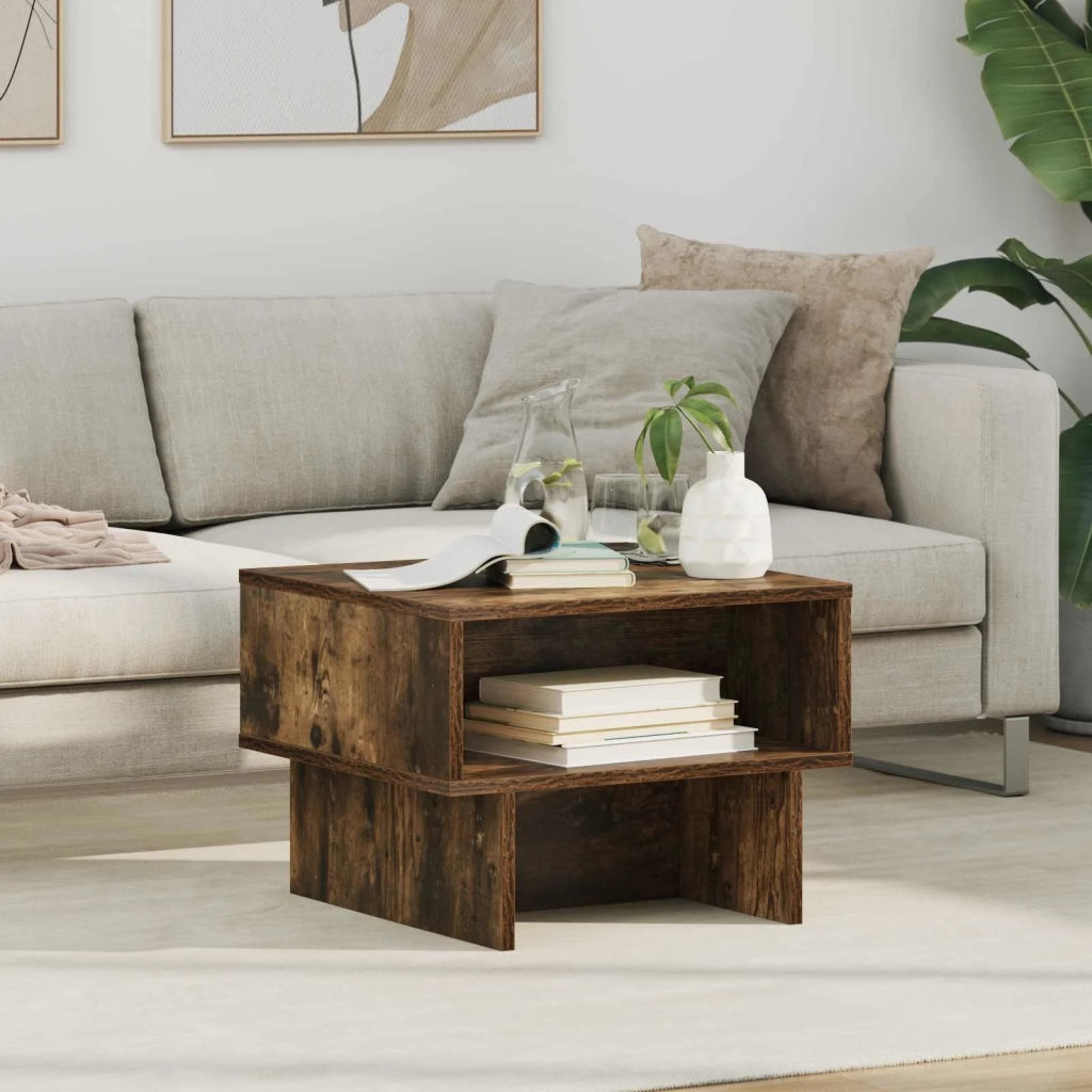 Tavolino da salotto Rovere fumé 48 x 46 x 35 cm 8000232