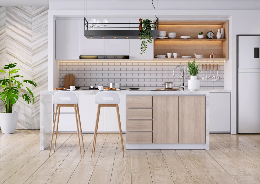 Lampada a sospensione cucina Miravelle nera 6xGU10 Lucide