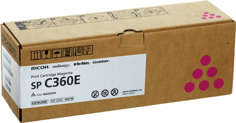 ORIGINAL Ricoh toner magenta 408190 SP C360EM ~1500 Seiten