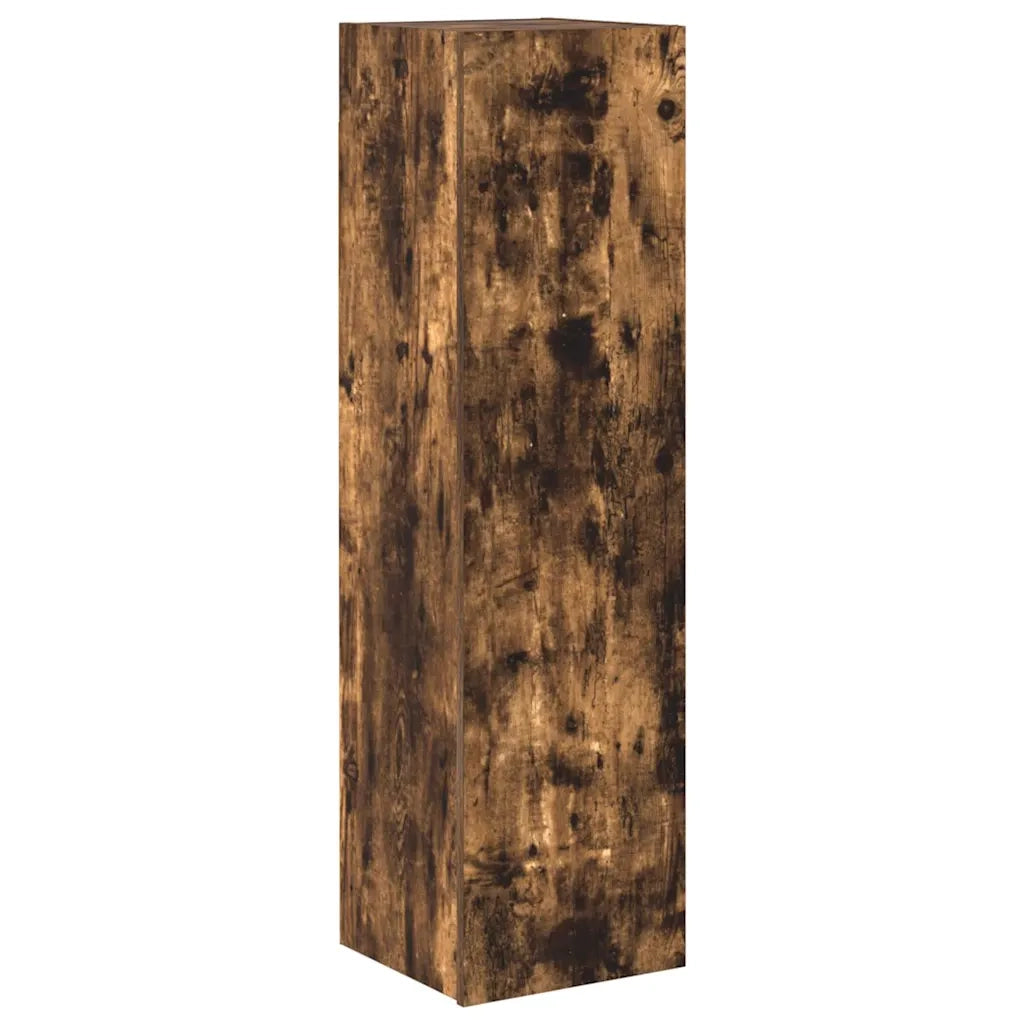 Set Mobili Porta TV 3 pz Rovere Fumo in Legno Multistrato 3120227