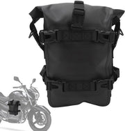 Zak da Motorfissa 4L - TPU Impermeabile - Pannelli Antiscivolo - Disegno Riflettente - Tas con Barra di Protezione - Durevole e Resistente ai Solleticolli - Accessori per Moto