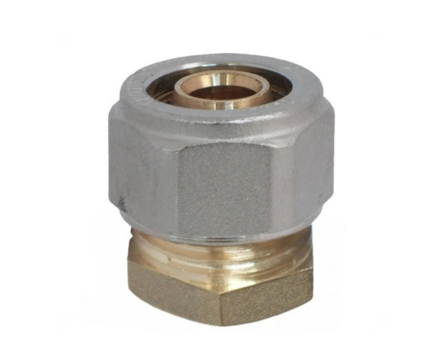 TAPPO PER TUBO MULTISTRATO IN OTTONE PER COLLAUDO IMPIANTI ø16X2   PETTINAROLI
