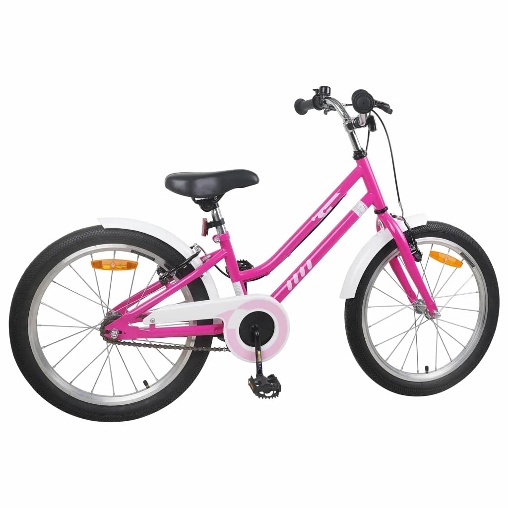 Bicicletta per Bambini 24 Pollici per 8-12 anni Rosa Bianco