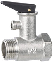 Valvola di sicurezza per acqua calda 1/2" in rame, 7 bar