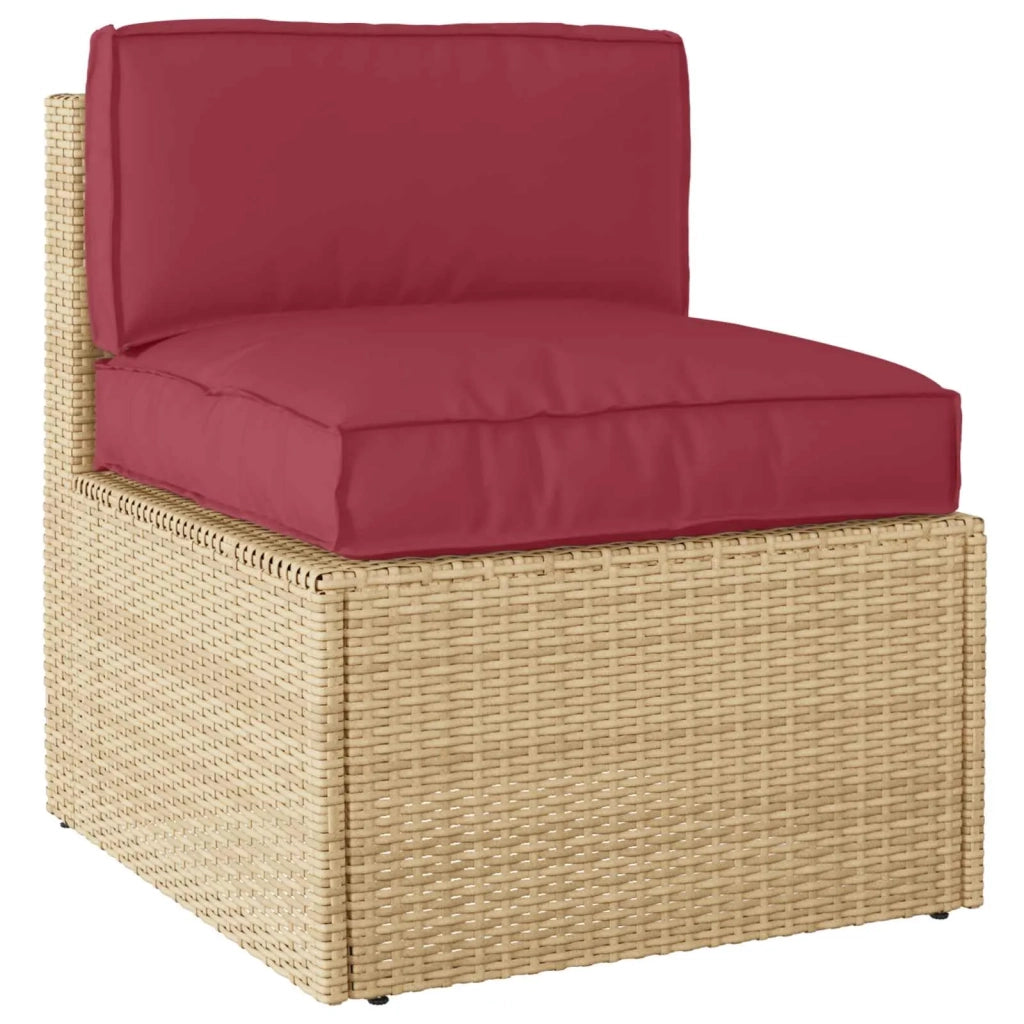 Set di Cuscini per Pallet 2 pcs Crema Tessuto Oxford 3329071