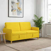 Divano con Storage Giallo Chiaro 172 x 78 x 87 cm Poliestere 42036957