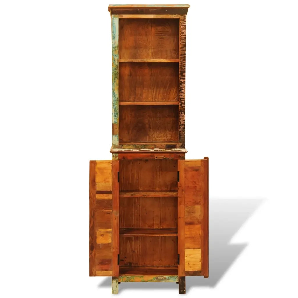 Libreria in Legno Massello di Recupero Vintage