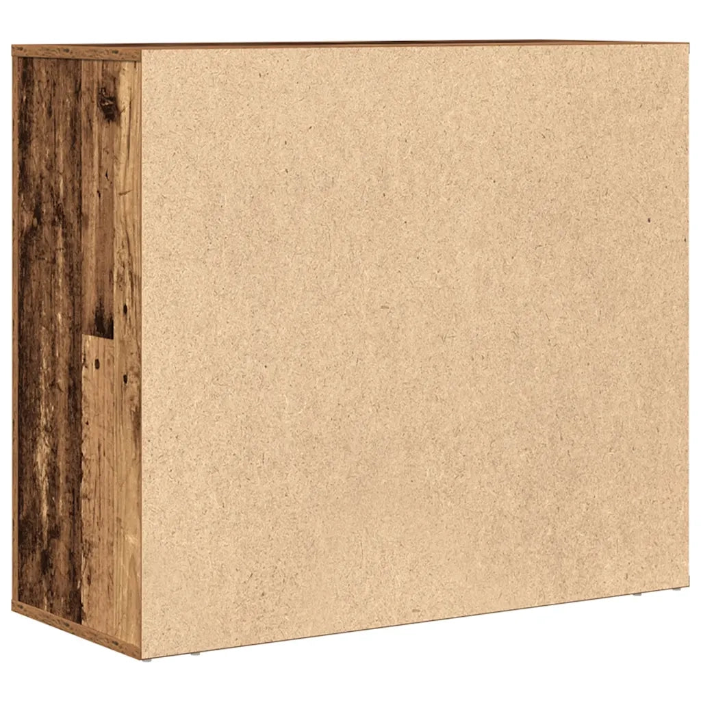 vidaXL Credenza Legno Vecchio 80x33x70 cm in Truciolato
