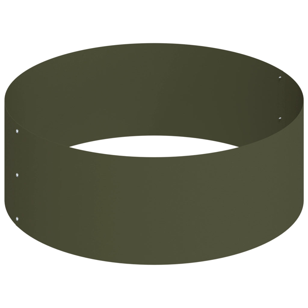 Fioriera in Metallo Acciaio/verde oliva Ã˜ 90 cm Modulare