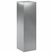 Supporto per piante Argento 30 x 30 x 100 cm Acciaio 8012512