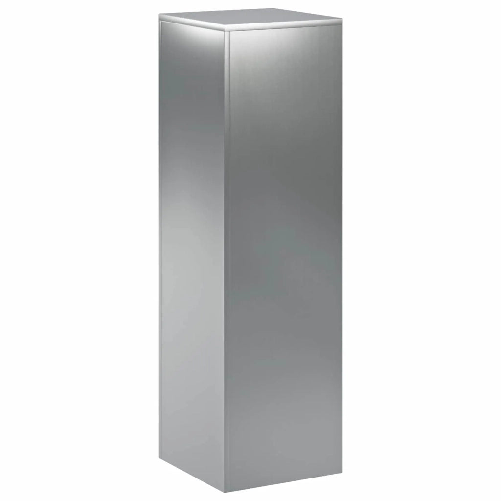 Supporto per piante Argento 30 x 30 x 100 cm Acciaio 8012512