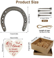 Set Decorativo per Amuleti di Buon Fortuna per Cavallo - Set di 1