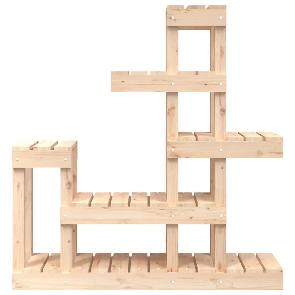 Supporto per Piante 92x25x97 cm in Legno Massello di Pino cod mxl 65843