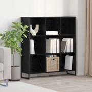 Armadio per Libri Rovere Nero 99.5 x 30 x 108.5 cm 886522