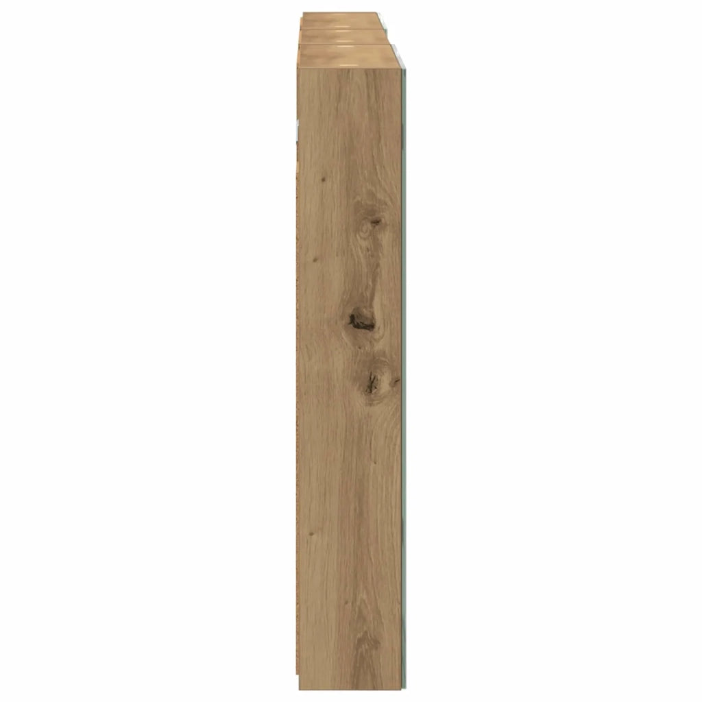 Set di Armadi da Bagno con porta 3 pcs 110 x 10,5 x 60,5 cm