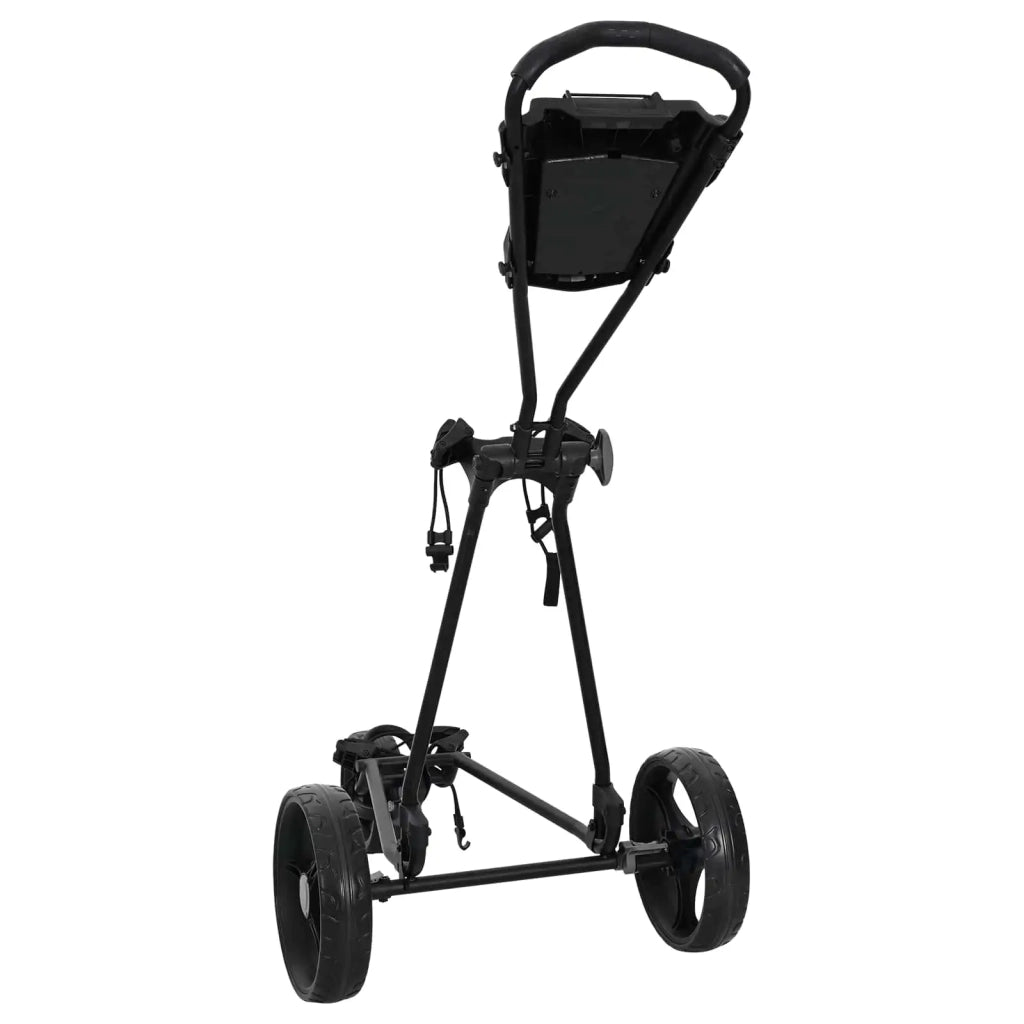 Carrello da golf Nero 95 x 60 x 130 cm Ferro CFW6295325