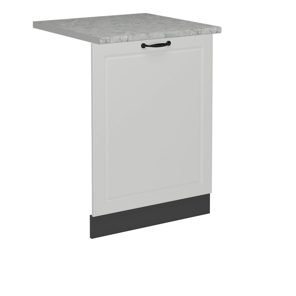 Vicco Pannello frontale della lavastoviglie Bianco casa di campagna 60 cm , PL Marmo