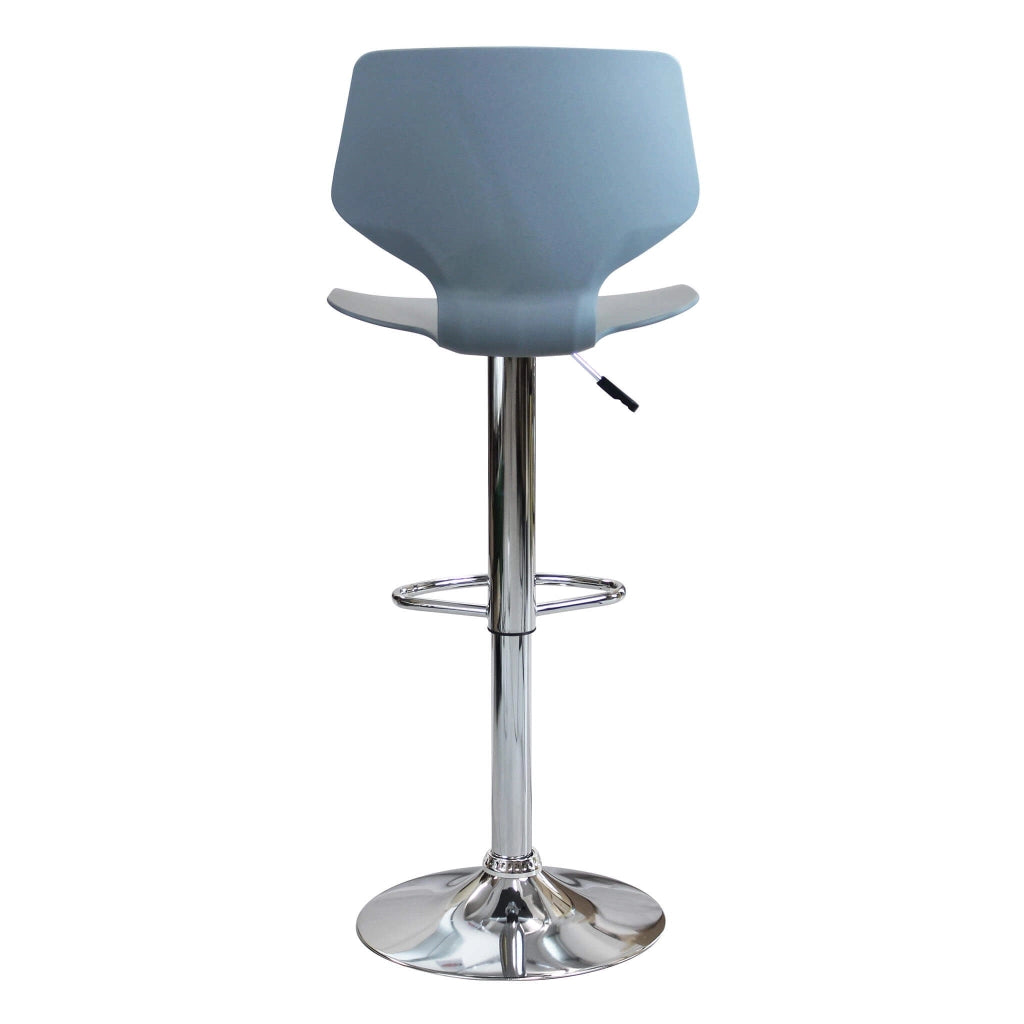 Sgabello Moderno per Sala da Pranzo in Plastica Metallo cm 40x45x78 - FORREST