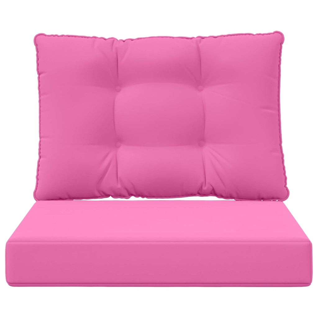 Cuscino per divano da esterno 2 pcs Rosa Poliestere 900793