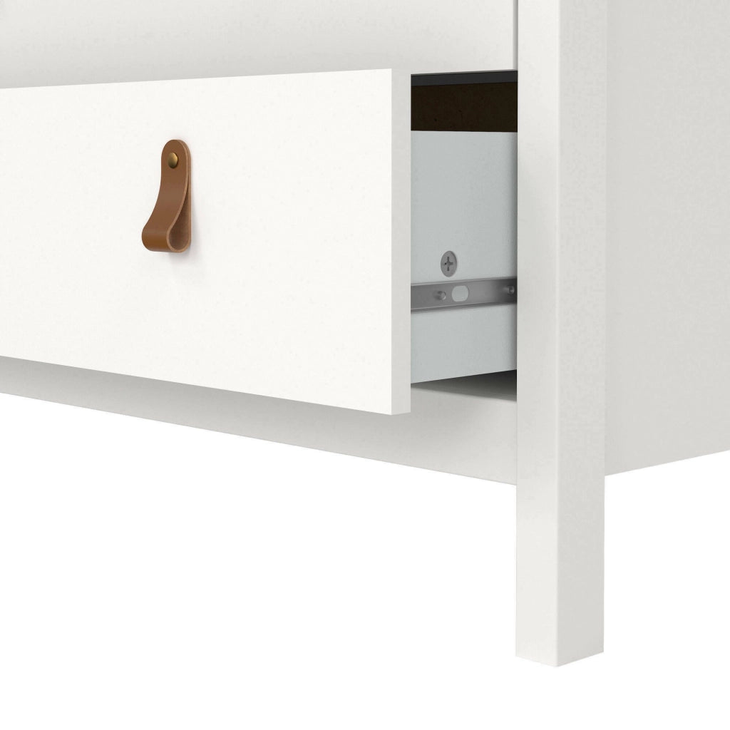 Cassettiera Alulim, Settimino multiuso, Comò camera da letto, Mobile con cassetti, 82x48 h99 cm, Bianco