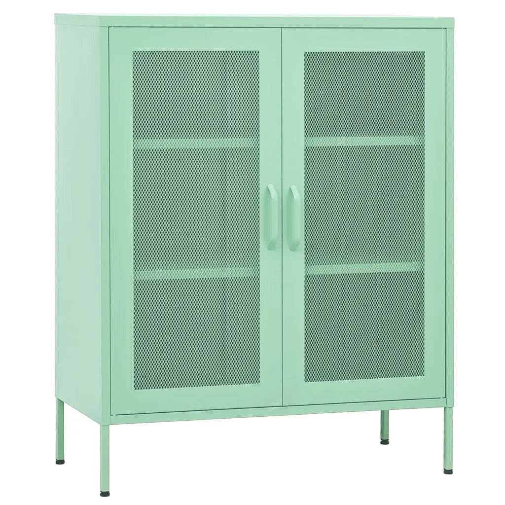 Armadietto Menta 80x35x101,5 cm in Acciaio 336176