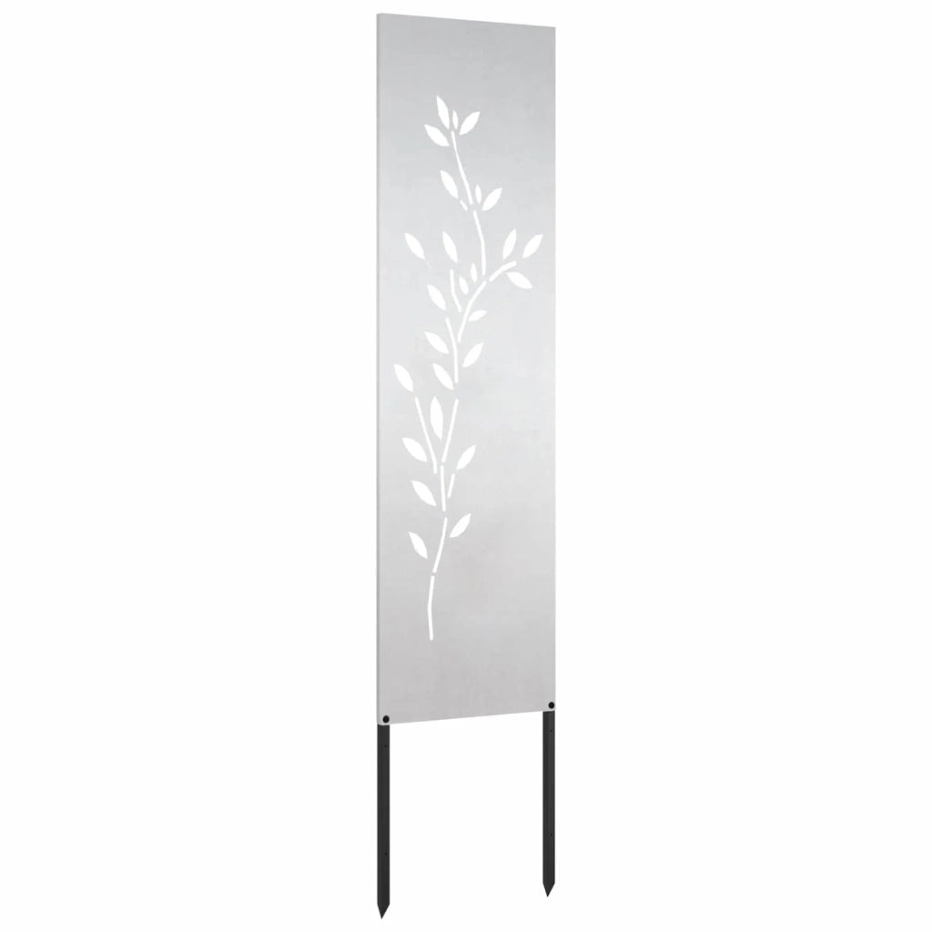 Schermo per privacy in giardino Floreale Argento 32 x 140 cm 876256
