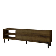 Porta TV in legno "River" - 150 x 31,4 x 48,2 cm - Noce antico