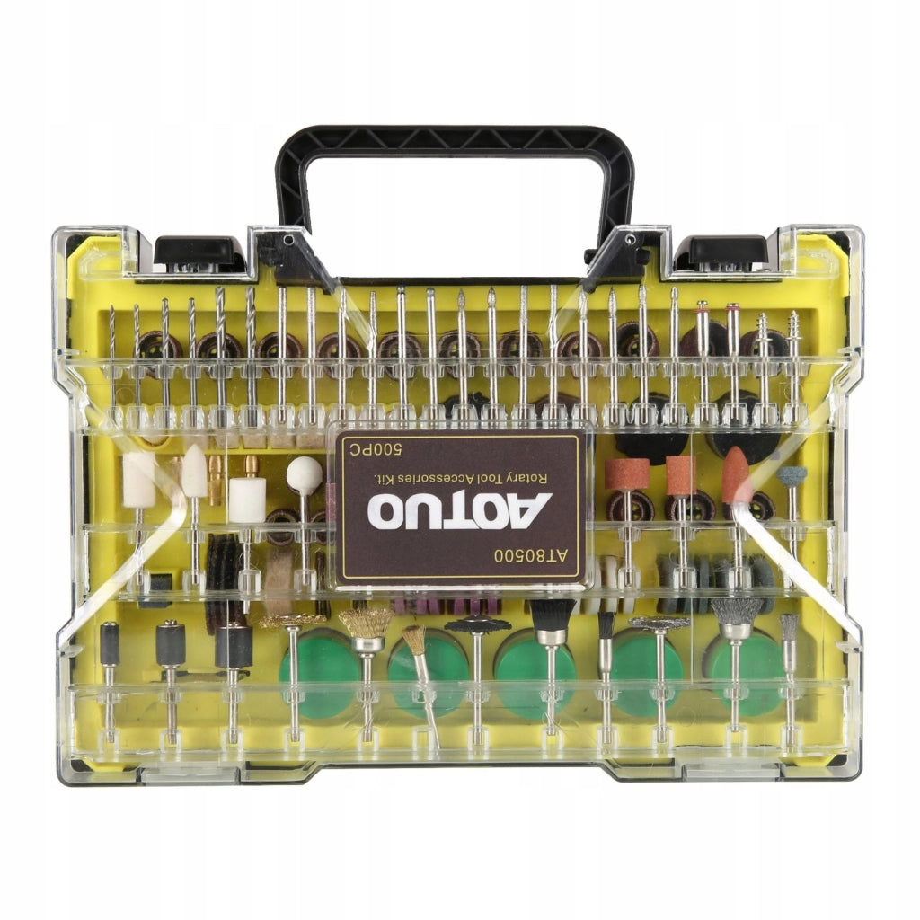 Set di Frese Rosfix 500 Pezzi – Alta Qualità e Precisione | Materiale Resistente | Per Legno, Metallo, Plastica, Pietra