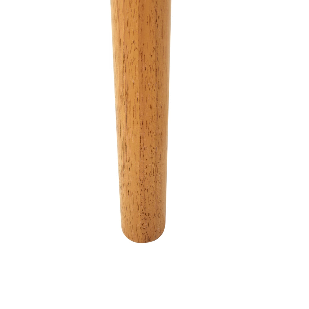 Tavolo da pranzo allungabile in legno chiaro 100/130 x 80 cm MDF gomma retrò
