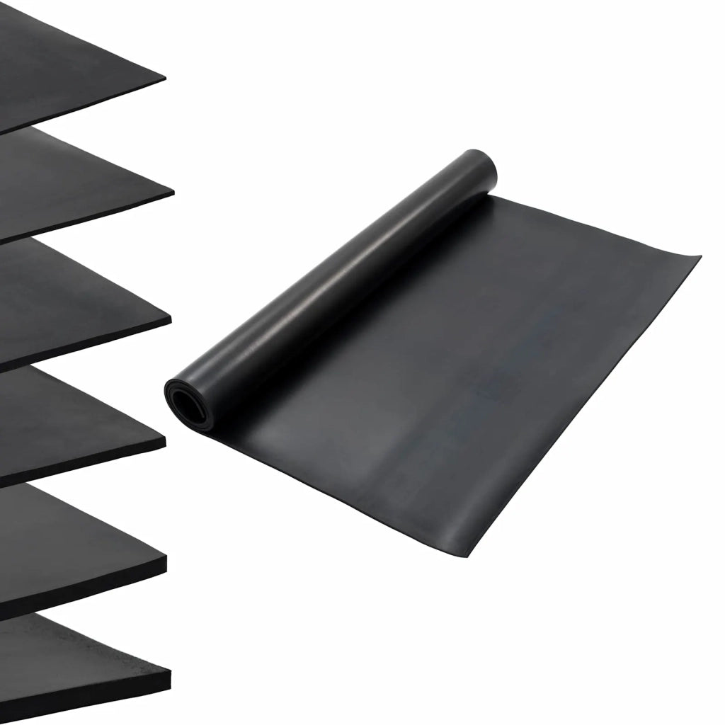 Tappeto per pavimento Nero 1,2 x 2 m Gomma