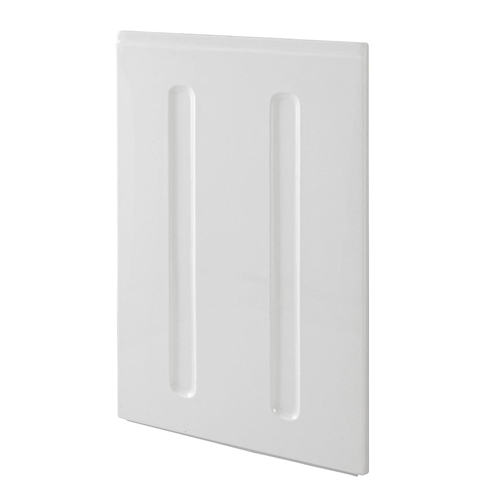 Pannello laterale 62x86 sagomato per vasca con apertura interna dx e sx