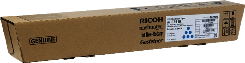 Ricoh 842509 cartuccia toner 1 pz Originale Ciano