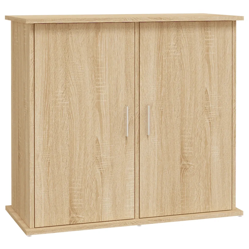 Supporto per acquario in rovere Sonoma 81x36x73 cm in legno ingegnerizzato 833626