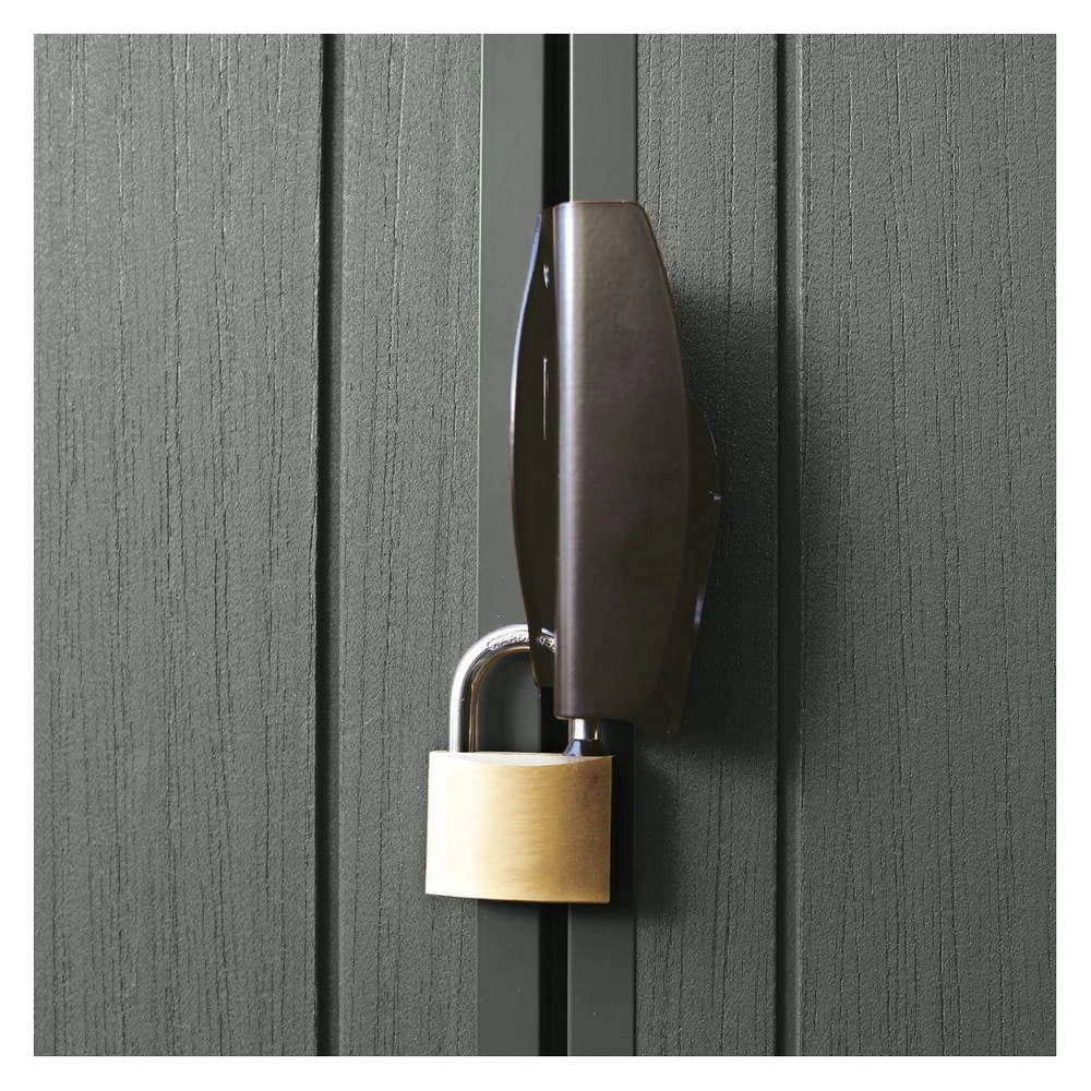 Casetta da Giardino in Resina Keter Darwin 6x4 con Finestre Colore: Verde