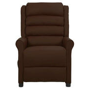 Poltrona Massaggiante Marrone in Similpelle 338830