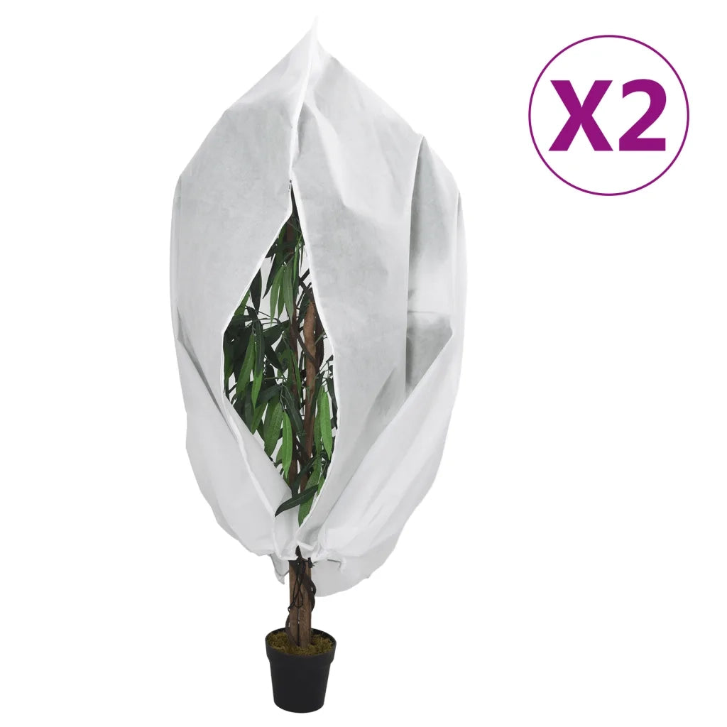 Coperture con Cerniera per Piante 2pz 70 g/mÂ² 3,93x3 mcod mxl 107712