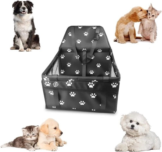 Sedile per Cani Auto con Cintura - Sedile per Cani - Sedile per Cani Auto - Sedile per Cani Auto con Cintura - Sedile per Cani Auto - Sedile per Cani con Cintura