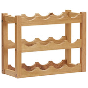 Cantinetta per 12 Bottiglie 47x21x36 cm in Legno Massello di Rovere cod mxl 48637