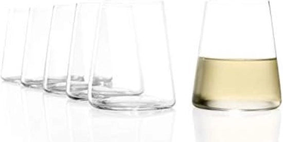 Vasi da Vino Senza Piede - Vasi da Vino Senza Stelo - 380ML