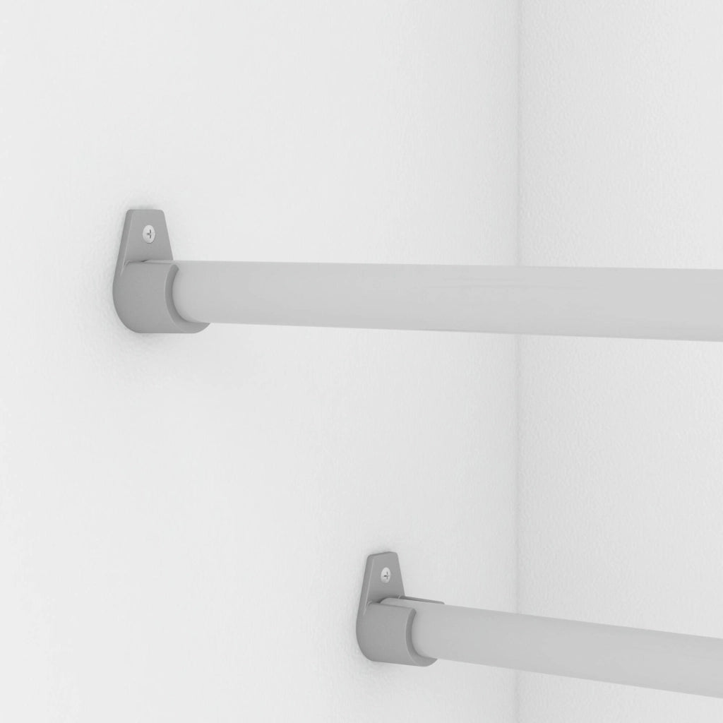 Scarpiera Baucina, Mobile portascarpe, Armadio da ingresso multiuso, Mobiletto per calzature, 50x20 h181 cm, Rovere