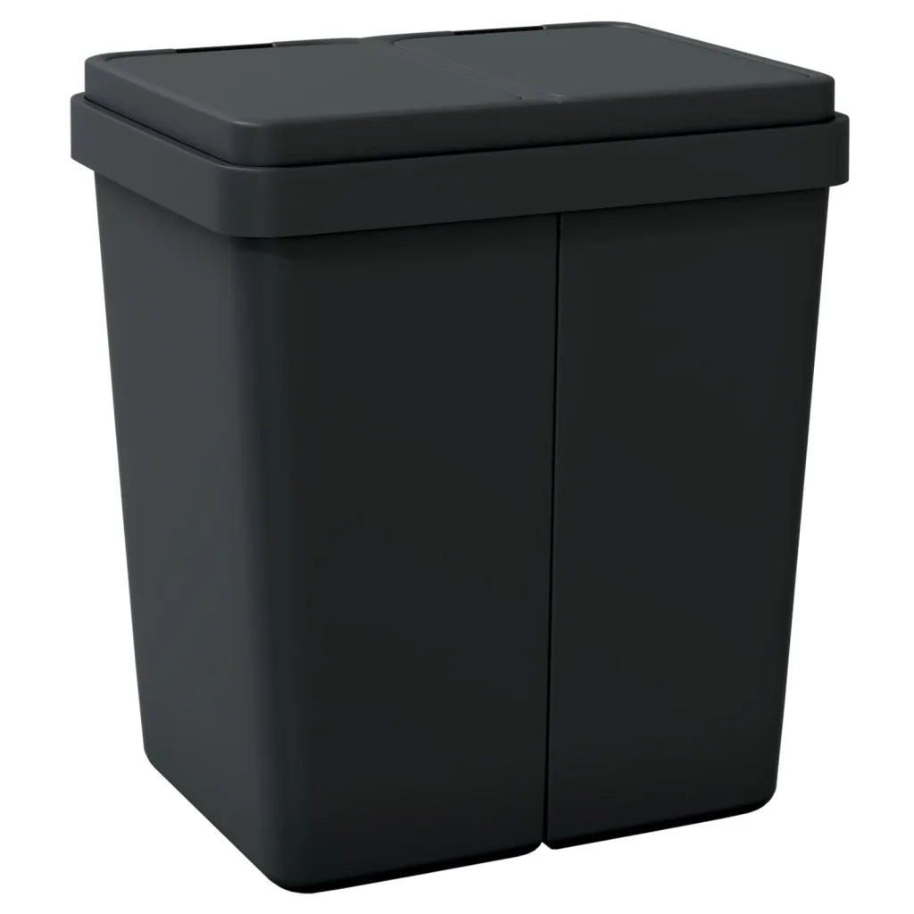 Cestino Doppio Antracite 2x25 L CFW2429643
