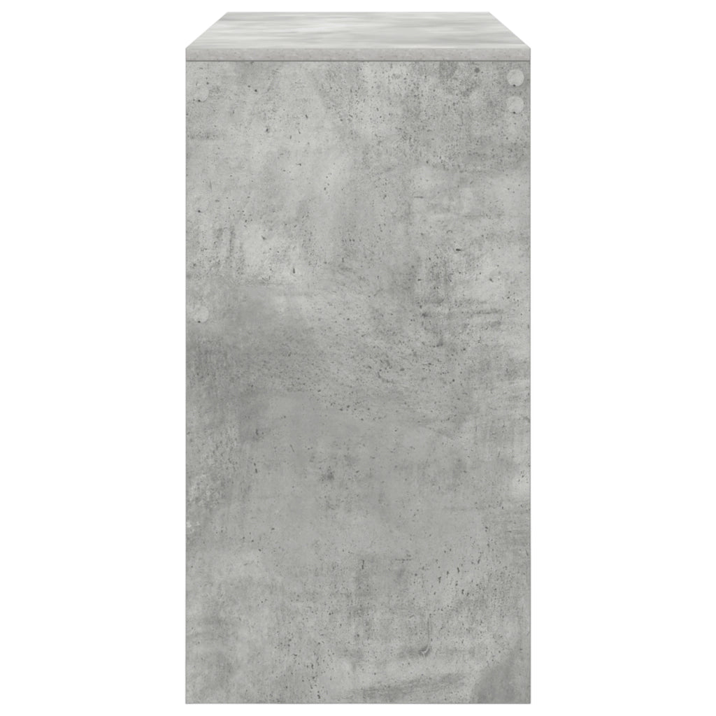 Scrivania per scrivere Grigio cemento Pannello truciolare