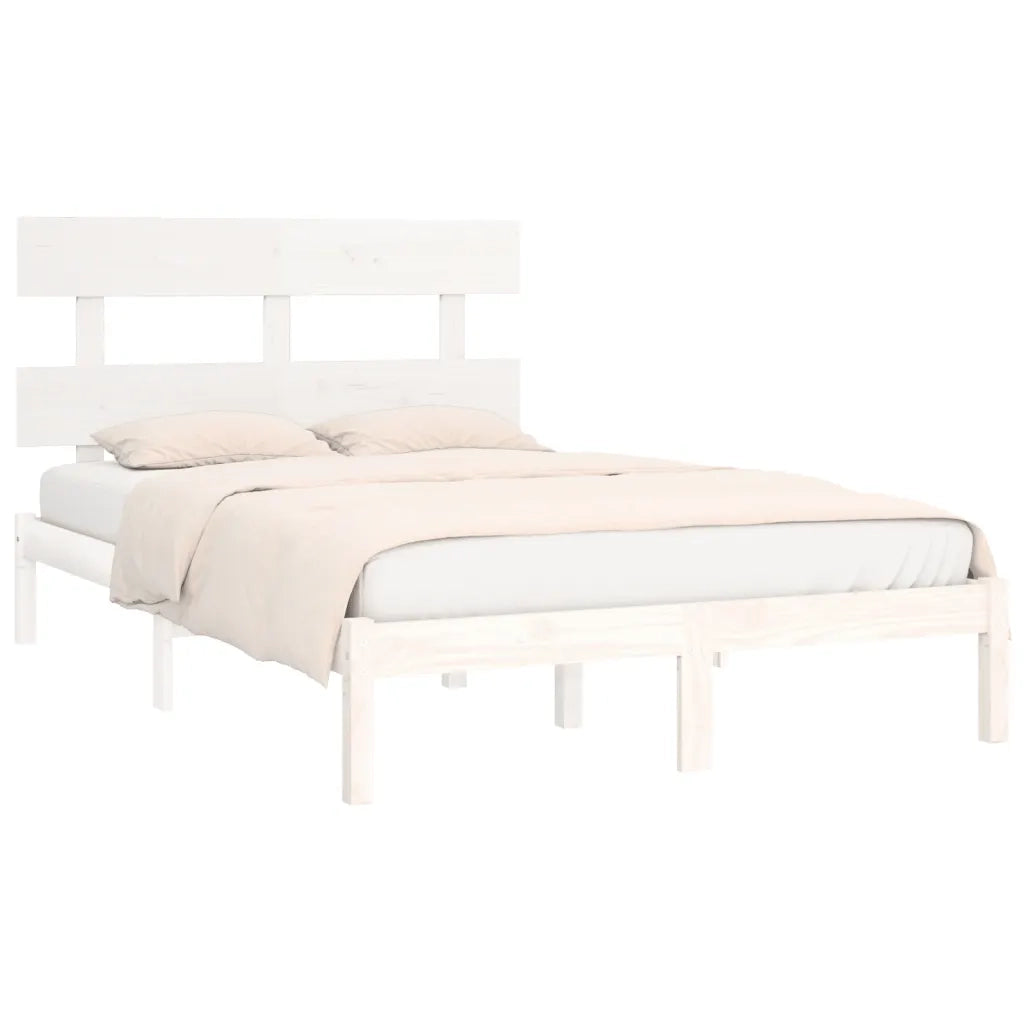 Giroletto Bianco in Legno Massello 180x200 cm Super King 3104689
