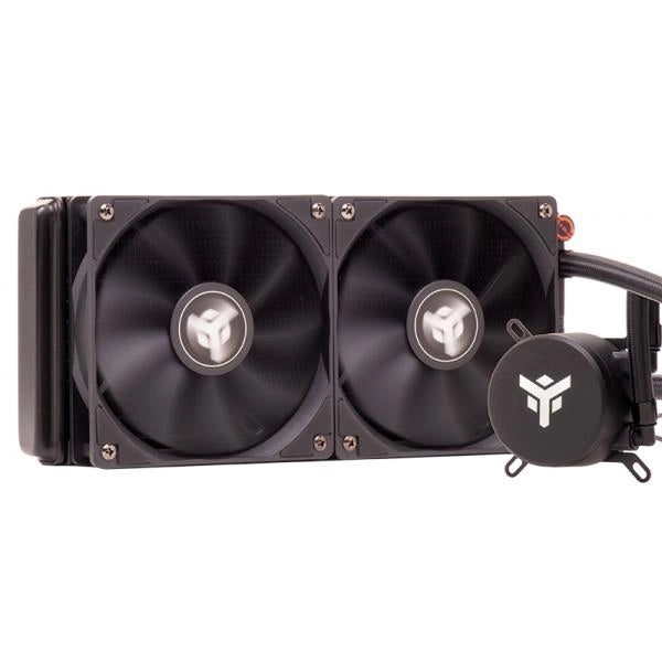 ITEK  DISSIPATORE A LIQUIDO ICECORE 240 - 240MM SKT UNIVERSALE PWM BLACK FAN