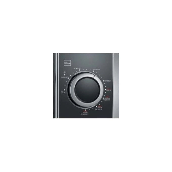 Severin MW 7771 forno a microonde Superficie piana Microonde combinato 20 L 700 W Nero, Argento