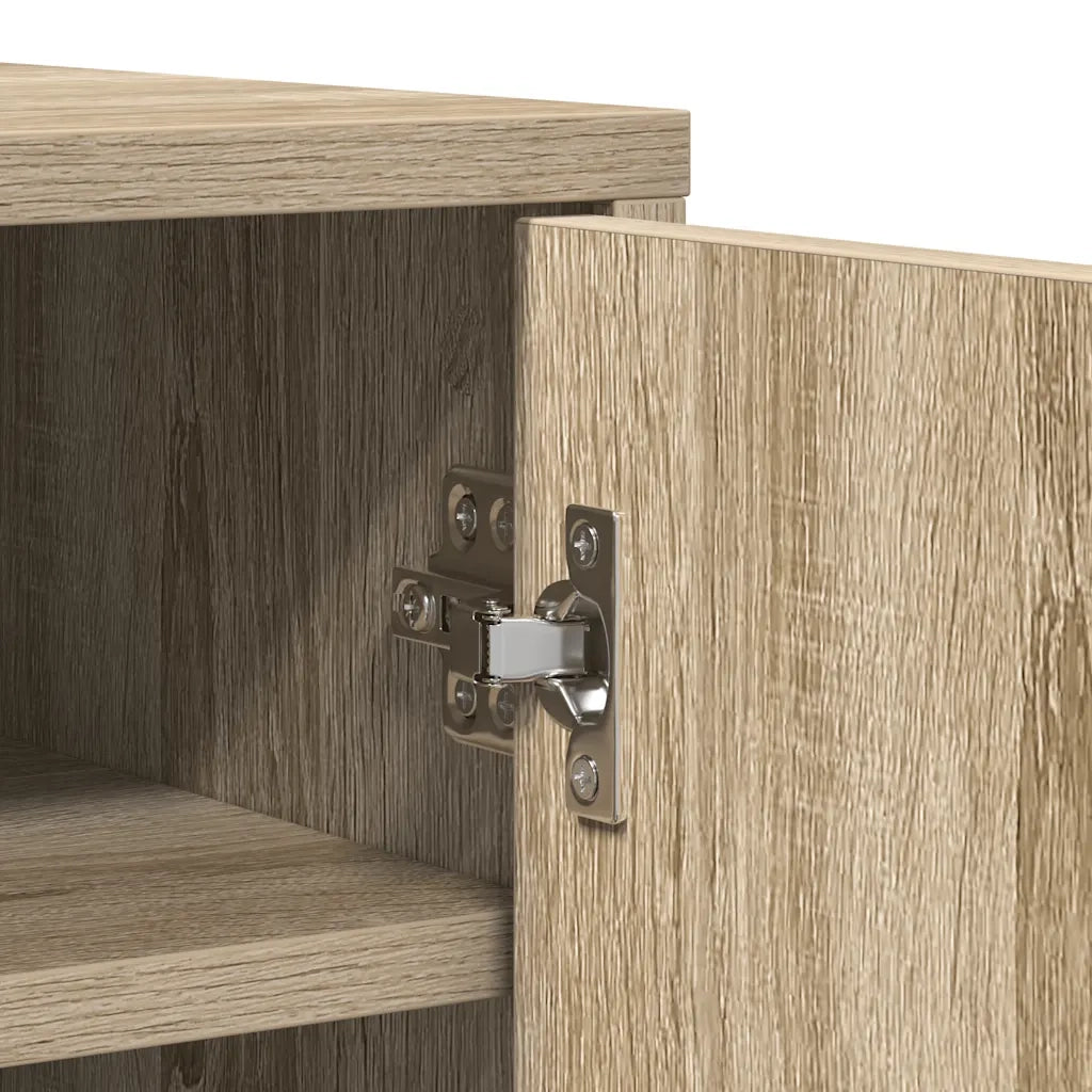Scarpiera Rovere Sonoma 60x35x92 cm in Truciolato
