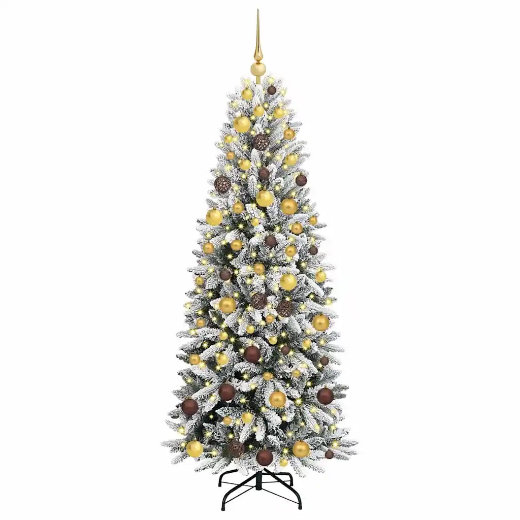 Albero di Natale artificiale Bianco 180 cm 3396042